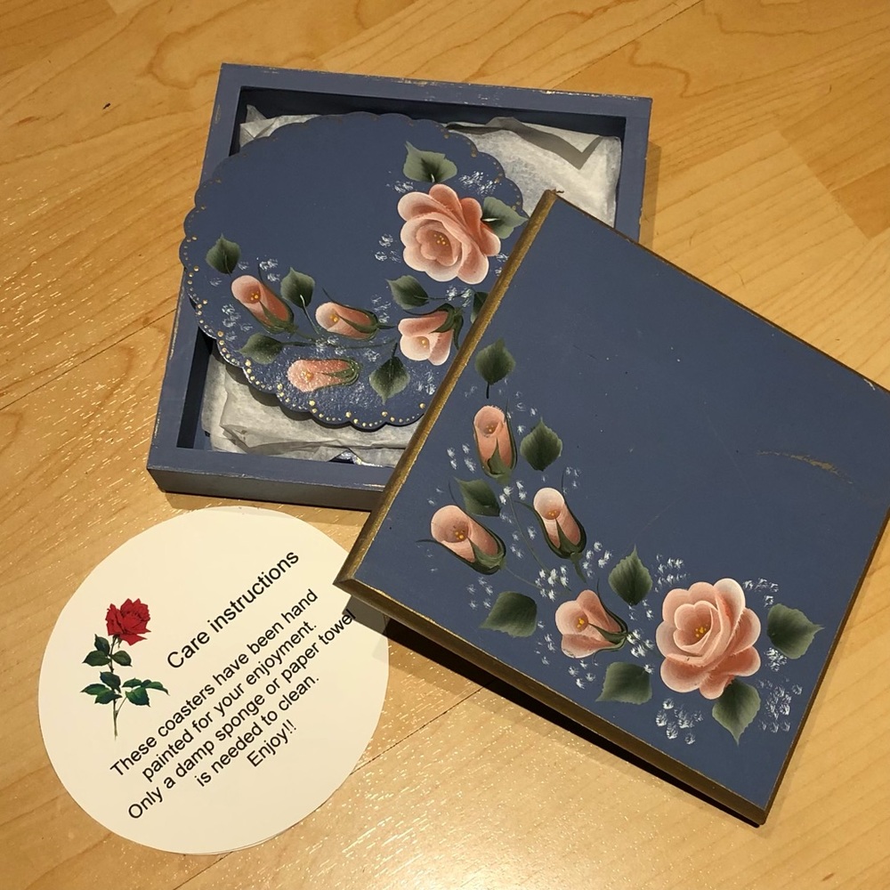 Floral Coasters - Picture 2 of 6